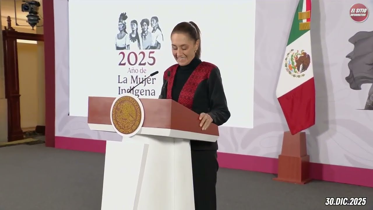 30.DIC.2025 | Mañanera del Pueblo - Conferencia Matutina de Claudia Sheinbaum