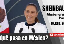 16.ENE.2026 | Mañanera del Pueblo – Conferencia Matutina de Claudia Sheinbaum