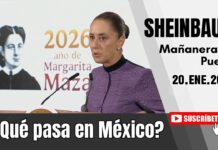 20.ENE.2026 | Mañanera del Pueblo – Conferencia Matutina de Claudia Sheinbaum