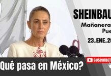 23.ENE.2026 | Mañanera del Pueblo – Conferencia Matutina de Claudia Sheinbaum