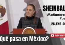 26.ENE.2026 | Mañanera del Pueblo – Conferencia Matutina de Claudia Sheinbaum