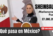 27.ENE.2026 | Mañanera del Pueblo – Conferencia Matutina de Claudia Sheinbaum