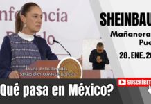 28.ENE.2026 | Mañanera del Pueblo – Conferencia Matutina de Claudia Sheinbaum