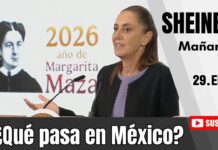 29.ENE.2026 | Mañanera del Pueblo – Conferencia Matutina de Claudia Sheinbaum