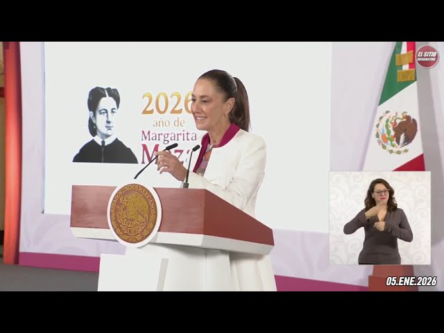 05.ENE.2026 | Mañanera del Pueblo - Conferencia Matutina de Claudia Sheinbaum