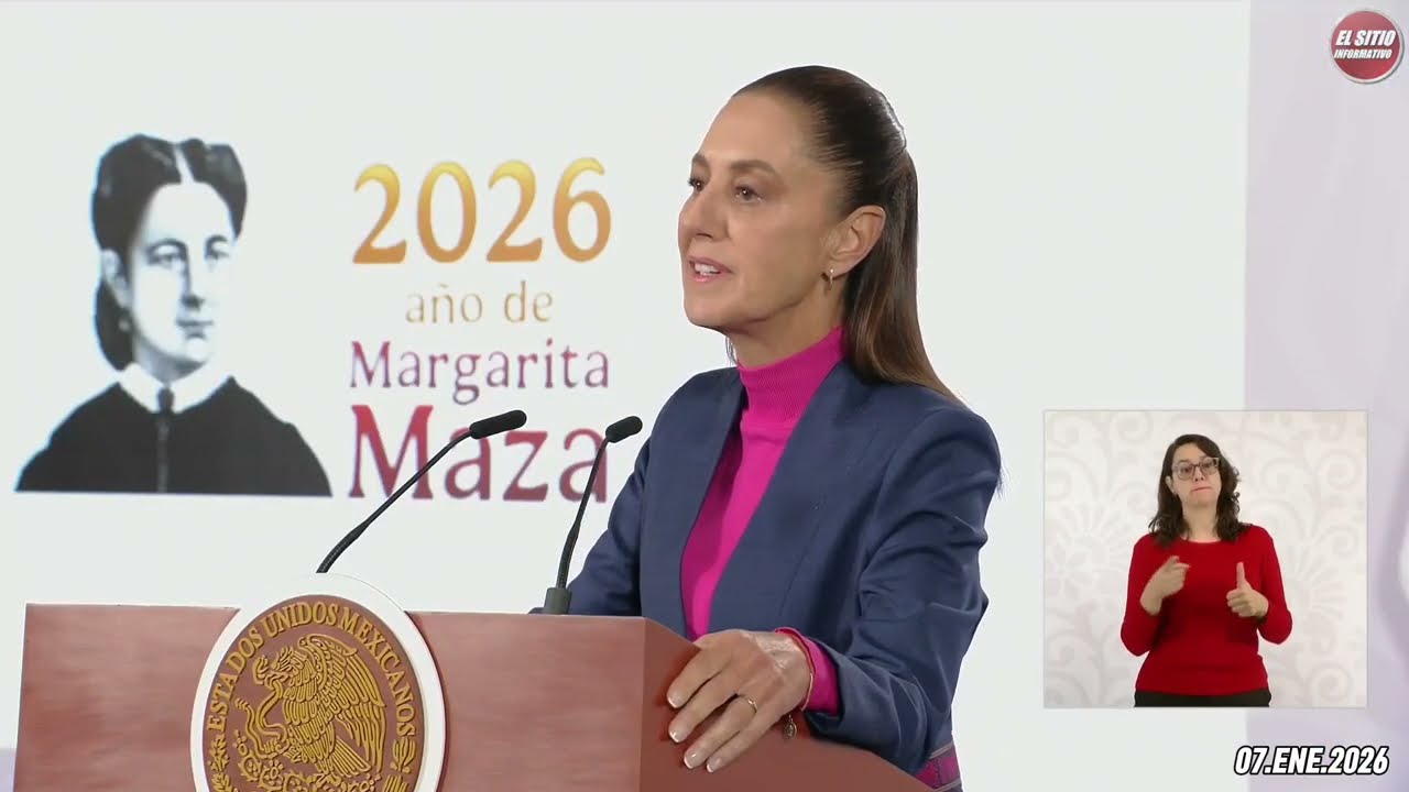 07.ENE.2026 | Mañanera del Pueblo - Conferencia Matutina de Claudia Sheinbaum