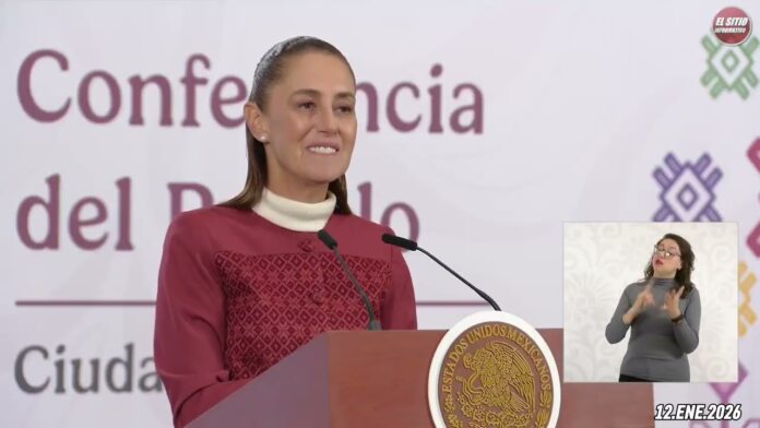 12.ENE.2026 | Mañanera del Pueblo – Conferencia Matutina de Claudia Sheinbaum