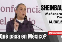 14.ENE.2026 | Mañanera del Pueblo – Conferencia Matutina de Claudia Sheinbaum