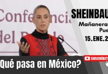 15.ENE.2026 | Mañanera del Pueblo – Conferencia Matutina de Claudia Sheinbaum