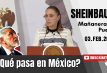 03.FEB.2026 | Mañanera del Pueblo – Conferencia Matutina de Claudia Sheinbaum