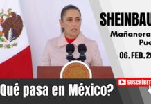 06.FEB.2026 | Mañanera del Pueblo – Conferencia Matutina de Claudia Sheinbaum