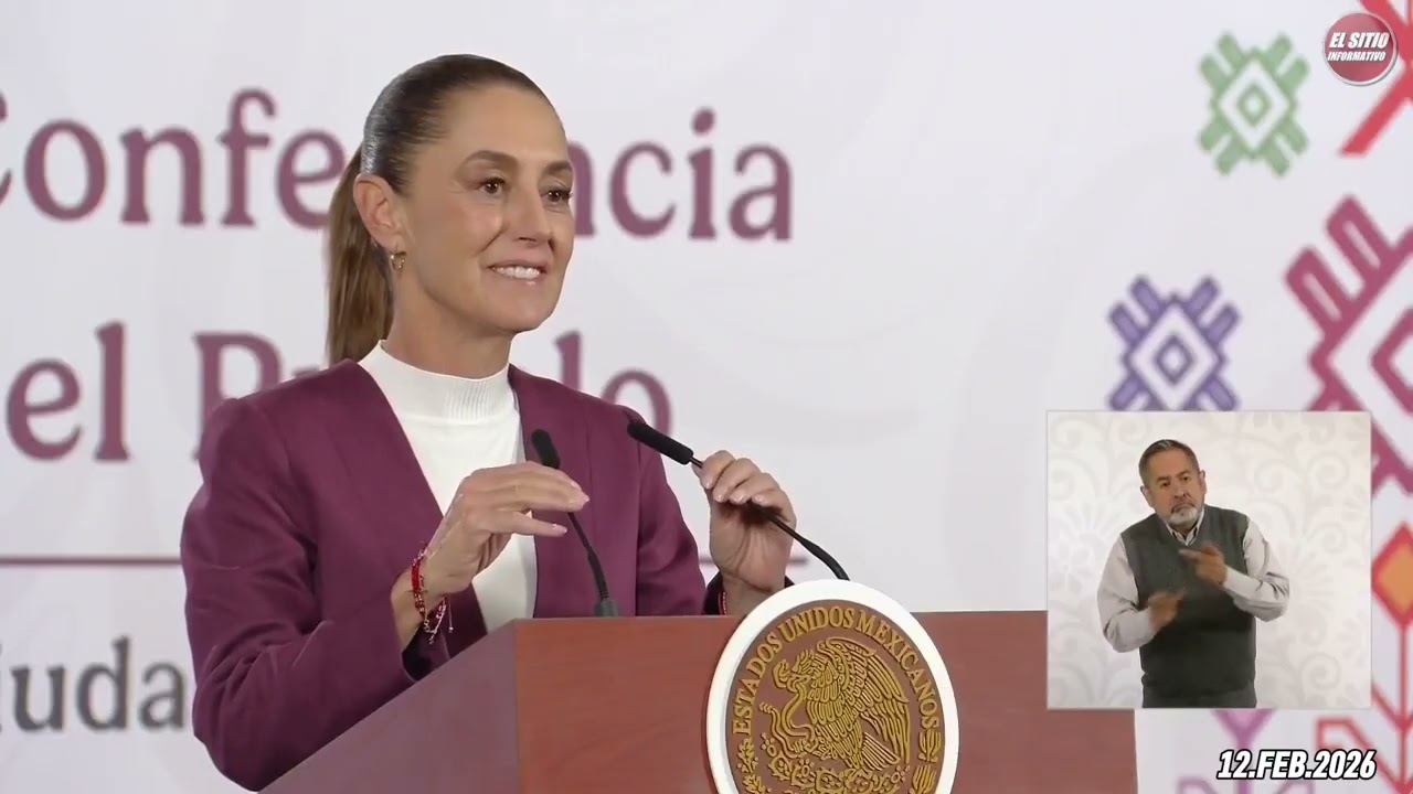 12.FEB.2026 | Mañanera del Pueblo - Conferencia Matutina de Claudia Sheinbaum
