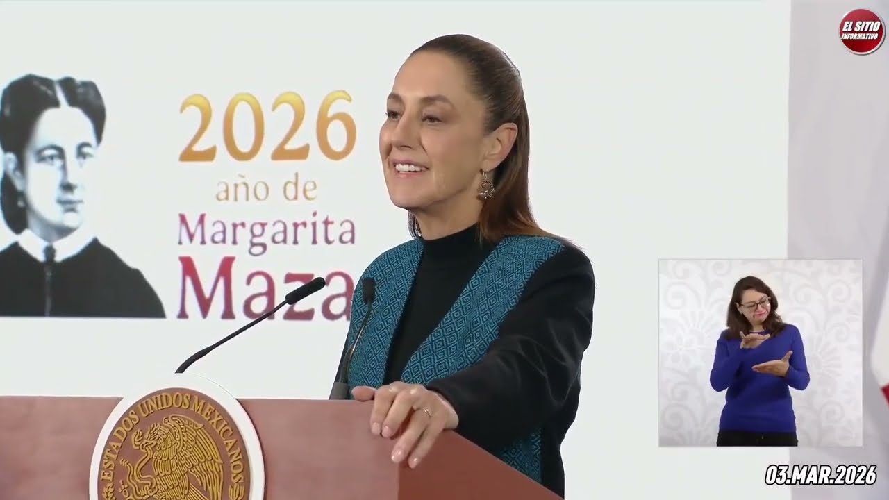 03.MAR.2026 | Mañanera del Pueblo - Conferencia Matutina de Claudia Sheinbaum