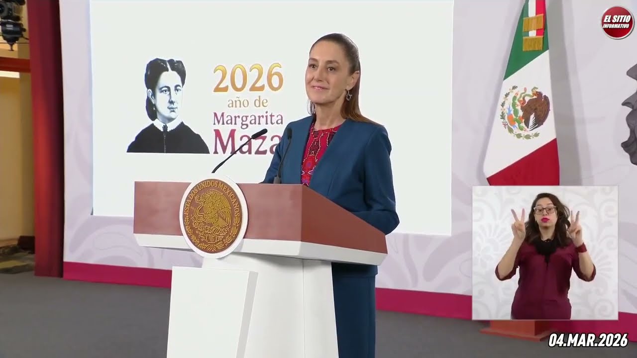 04.MAR.2026 | Mañanera del Pueblo - Conferencia Matutina de Claudia Sheinbaum