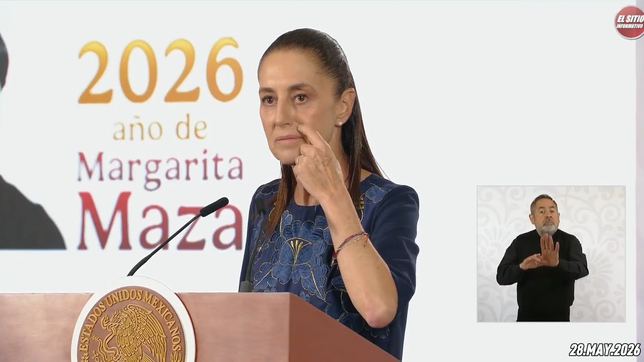 28.MAY.2026 | Mañanera del Pueblo - Conferencia Matutina de Claudia Sheinbaum