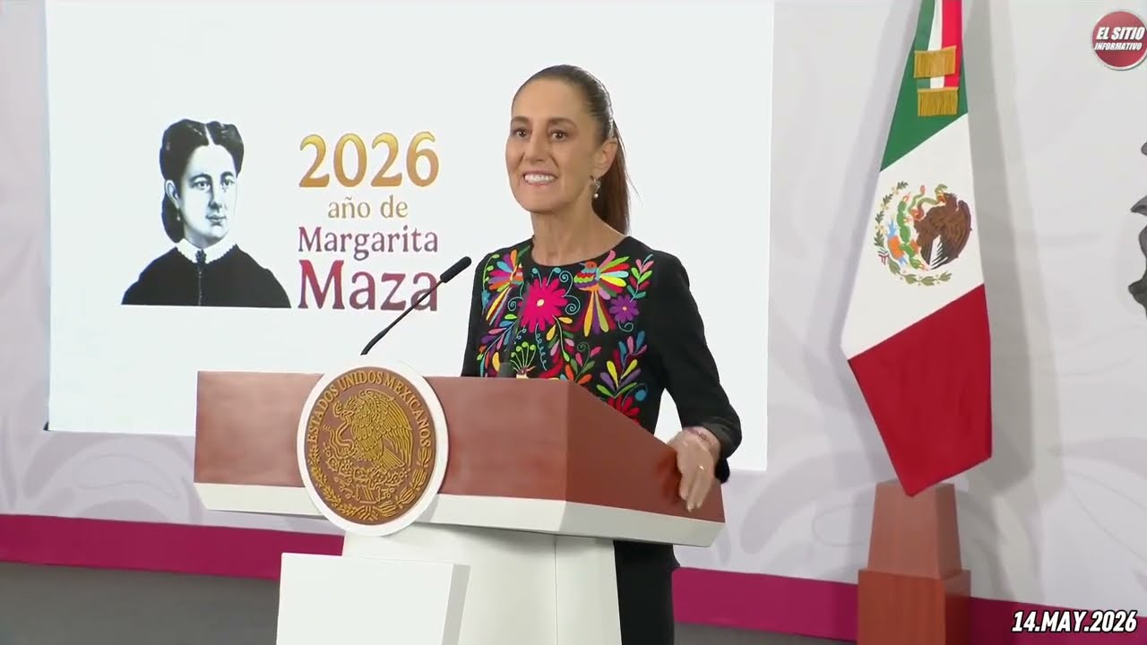 14.MAY.2026 | Mañanera del Pueblo - Conferencia Matutina de Claudia Sheinbaum
