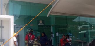 Incendio en Banco del Bienestar es descartado tras revisión preventiva y evacuación oportuna