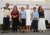 Entregan presidenta Claudia Sheinbaum y gobernadora Margarita González Saravia viviendas, escrituras y créditos a familias de Xoxocotla