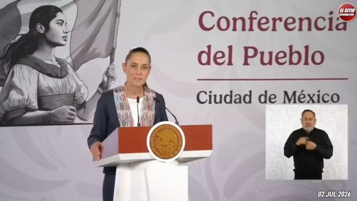 02.JUL.2026 | Mañanera del Pueblo – Conferencia Matutina de Claudia Sheinbaum