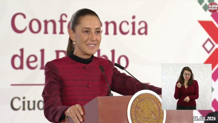 06.JUL.2026 | Mañanera del Pueblo – Conferencia Matutina de Claudia Sheinbaum