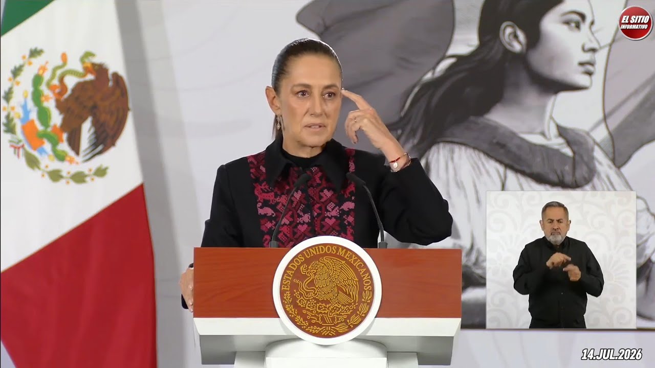 14.JUL.2026 | Mañanera del Pueblo - Conferencia Matutina de Claudia Sheinbaum