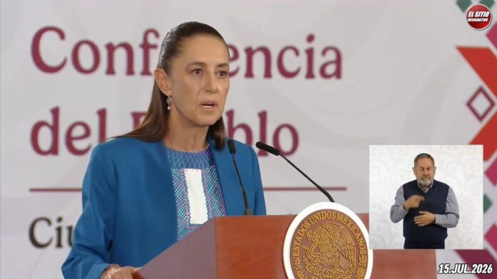 15.JUL.2026 | Mañanera del Pueblo – Conferencia Matutina de Claudia Sheinbaum