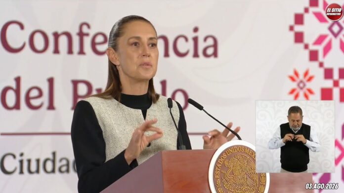 03.AGO.2026 | Mañanera del Pueblo – Conferencia Matutina de Claudia Sheinbaum