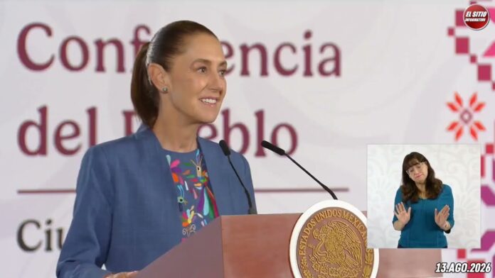 13.AGO.2026 | Mañanera del Pueblo – Conferencia Matutina de Claudia Sheinbaum