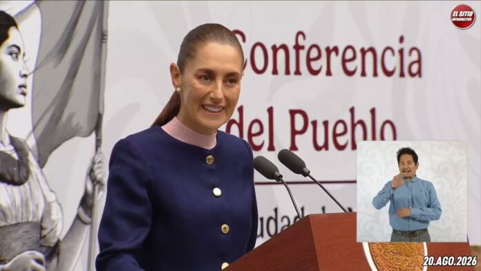20.AGO.2026 | Mañanera del Pueblo – Conferencia Matutina de Claudia Sheinbaum
