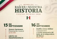 Prepara Morelos noche de música y tradición con Majo Aguilar y Sonora Santanera para el Grito