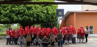 Llegan útiles escolares a las comunidades de Totolapan