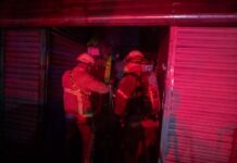 Actualización: Informa Gobierno de Morelos avance en control y extinción del incendio en el Mercado Adolfo López Mateos