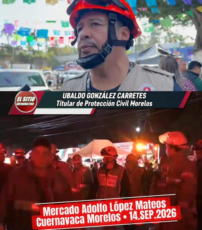 ¿Qué pasó en el Mercado Adolfo López Mateos de Cuernavaca? Informa Ubaldo González Carretes, titular de PCM