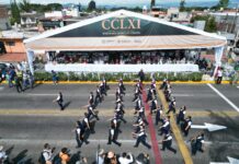 Preside gobernadora de Morelos, desfile cívico-militar por el CCLXI aniversario del natalicio del Generalísimo José María Morelos y Pavón