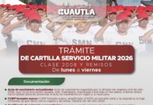 Ayuntamiento de Cuautla Informa Sobre Requisitos para Trámite de la Cartilla del Servicio Militar Nacional