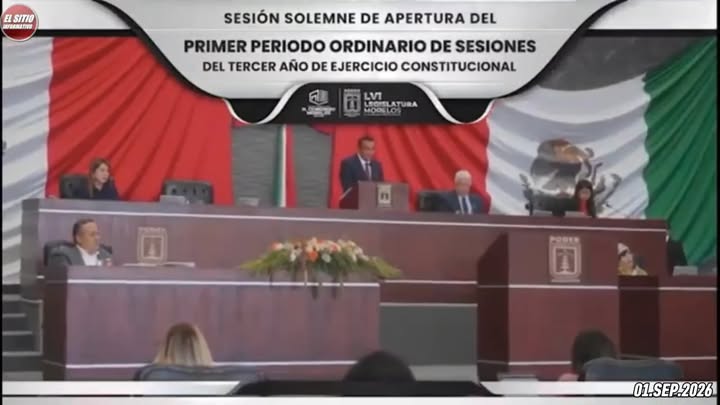 Inicia Congreso de Morelos el Primer Periodo de Sesiones del Tercer Año de la Lvi Legislatura