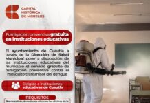 Ayuntamiento de Cuautla Ofrece Fumigación Preventiva Gratuita en Instituciones Educativas