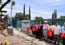 Arranque de Obra Construcción de Barda Perimetral en el Cobaem Plantel 11