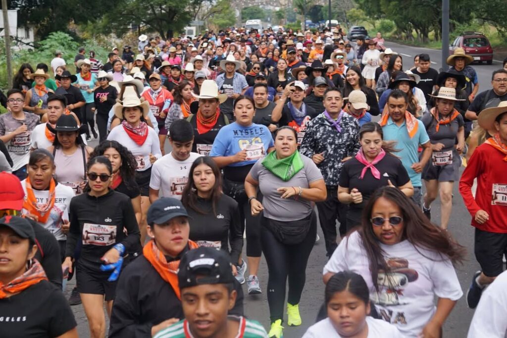 Llevan a Cabo con Éxito la Primera Carrera Vaquera Yecapixtla 2026 con Más de 400 Corredores