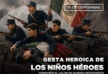 179 Aniversario de la Gesta Heroica de los Niños Héroes
