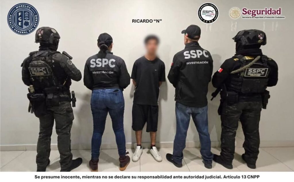 Detienen en Puebla a Ricardo “N”, Probable Responsable del Feminicidio de Andrea Maylin