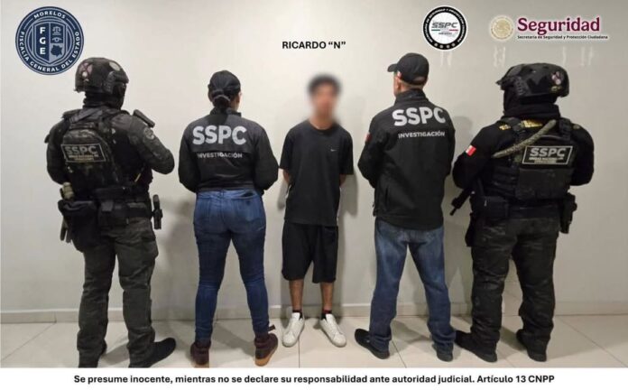 Detienen en Puebla a Ricardo “N”, Probable Responsable del Feminicidio de Andrea Maylin