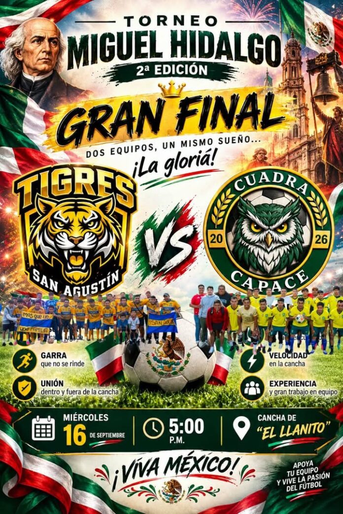 ¡Totolapan Ya Tiene Final! el Campeonato se Define Este 16 de Septiembre