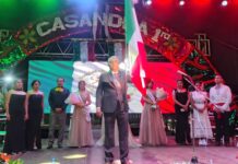 Encabeza Alejandro Alfaro Nolasco Tradicional Grito de Independencia en Totolapan