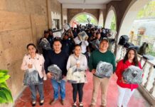 Ángel Domínguez Entrega de Uniformes a Cuerpos de Seguridad y Emergencias