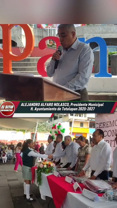 Reconoce Totolapan el Esfuerzo de 150 Alumnos con Mérito Académico