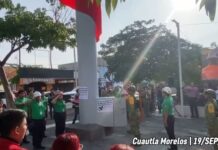Ceremonia Cívica e Izamiento de Bandera en Conmemoración del Día Nacional de la Protección Civil y de las Víctimas de los Sismos del 19 de Septiembre de 1985 y 2017