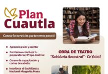 Ofrece Secretaría de Educación Servicios Educativos, Capacitación y Actividades Culturales en Cuautlixco