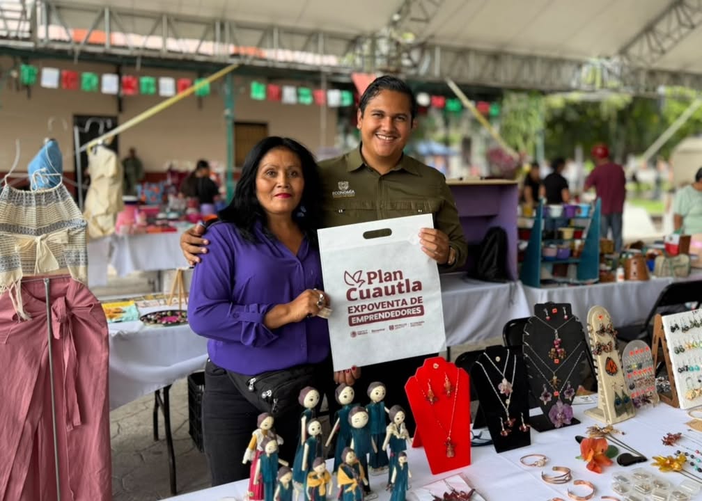 Invita Gobierno Estatal a Conocer y Consumir Productos Locales en la Expoventa del Plan Cuautla