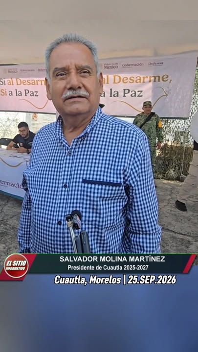 Salvador Molina Reafirma Coordinación con Estado y Federación; Garantiza Seguridad para el Desfile